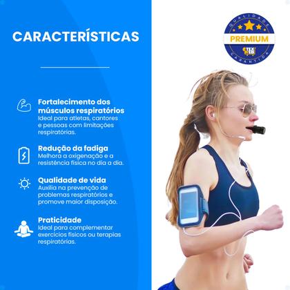 Imagem de Treinador De Pulmão Melhora Resistência E Força Para Atletas