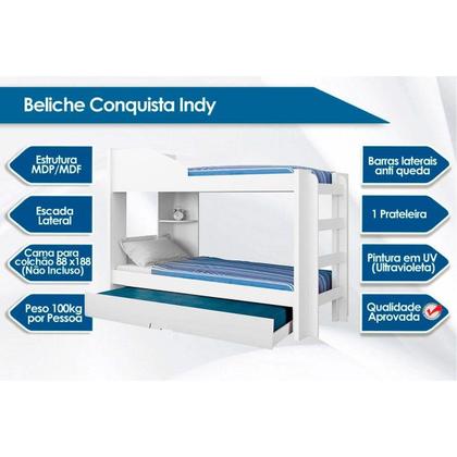 Treliche Indy c/Auxiliar Branco - Conquista Imagem de Treliche Indy c/Auxiliar Branco - Conquista