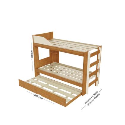 Imagem de Treliche Indy Com Cama Auxiliar Conquista Móveis