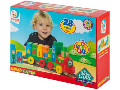 Imagem de Trem Baby Land Didático Cardoso Toys