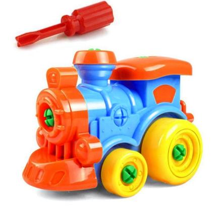 Imagem de Trem de Montar e Desmontar com Chave Infantil Kit C/2