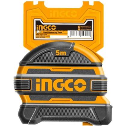 Imagem de Trena 5 Metros Emborrachada Profissional Hsmt08525 Ingco