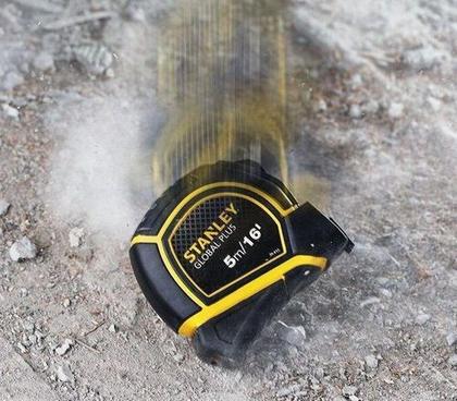 Imagem de Trena 5 Mts Profissional Emborrachada C/trava 30-615 Stanley