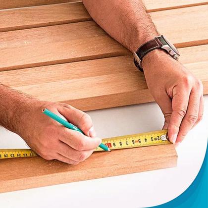 Imagem de Trena 5M Robusta Aço Inox Medição Alta Precisão