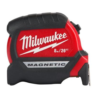 Imagem de Trena 8m Ergonômica Magnética 48-22-0326 Milwaukee Unica