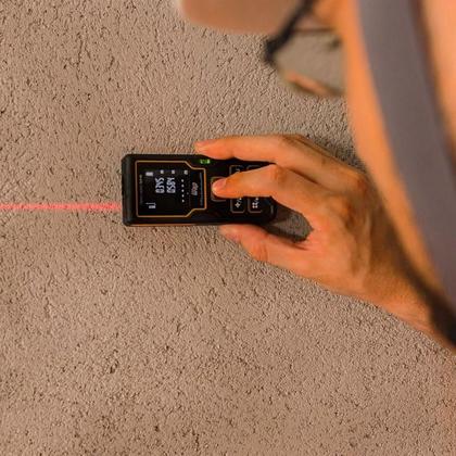 Imagem de Trena a Laser Digital Tela Lcd A Pilha Aaa WAP TLP40 Medição Precisa Alcance de 40 Metros e Funções Avançadas