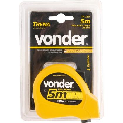 Imagem de Trena Aço 5Mx25Mm Curta Vonder