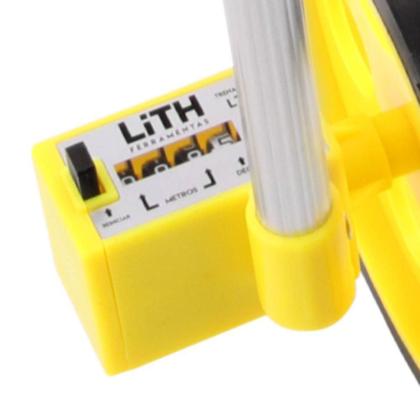 Imagem de Trena Analógica Importada com Roda 1Km Retrátil Lith