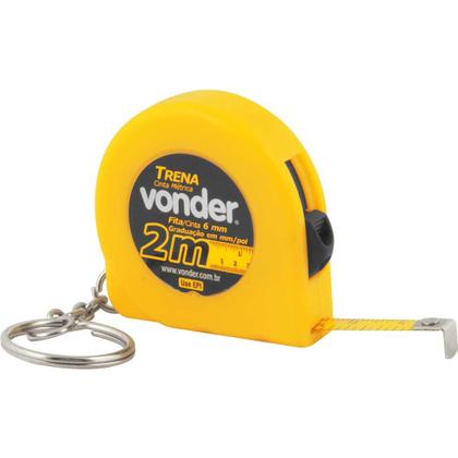 Imagem de Trena Curta De Aço 5M E Trena Chaveiro 2M TCV2005 Vonder