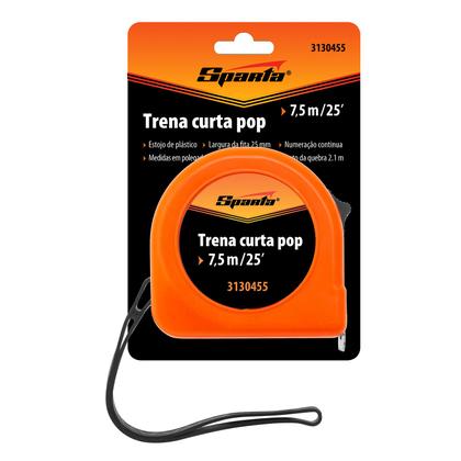 Imagem de Trena Curta Pop 7,5m X 25mm Sparta 3130455