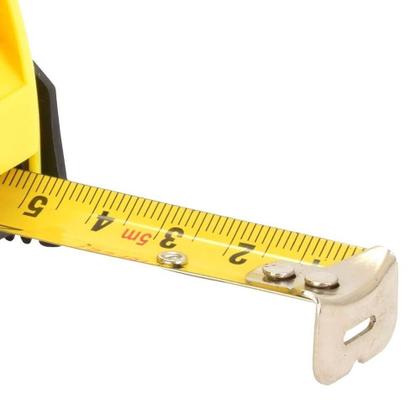 Imagem de Trena de Aço Emborrachada com Trava 05m x 25mm Fertak