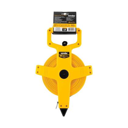 Imagem de Trena de Fibra Longa Caixa Aberta com 50m 3869503050 - Vonder