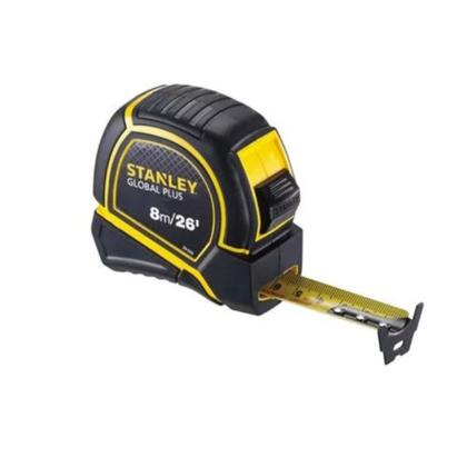 Imagem de Trena Em Aço Global Plus 8 Metros X25mm Embo Stanley 30-626