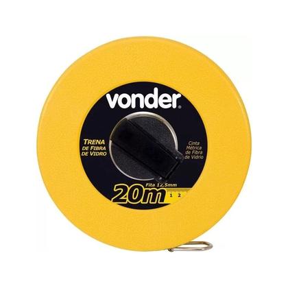 Imagem de Trena Fibra 20 M mm/Pol  38.69.200.620  - Vonder