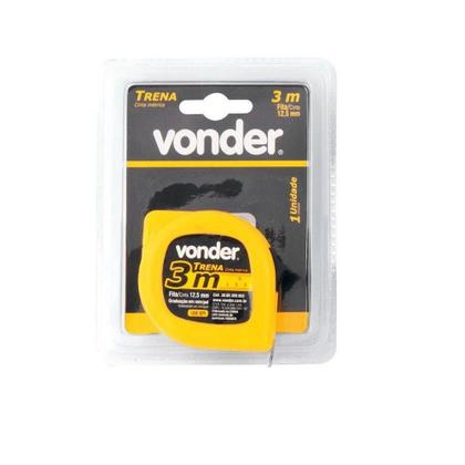 Imagem de Trena Fita De Aço 3mts (1/2") Mm/Pol 3868300003 (S/CART.)  Vonder