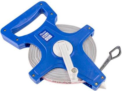 Imagem de Trena Fita Fibra De Vidro Western 50m Com Manivela - Western