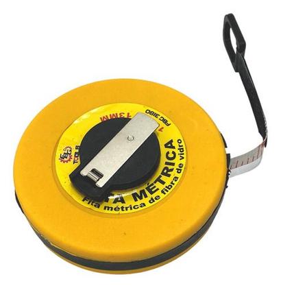 Imagem de Trena Fita Métrica 10mx13mm Fibra De Vidro