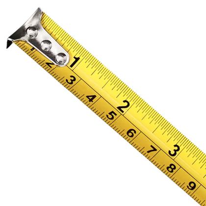 Imagem de Trena Fita Métrica 16 Mm Emborrachada Profissional 3 Metros