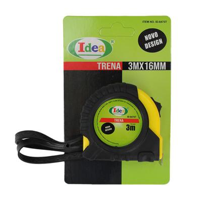 Imagem de Trena Fita Métrica 3 Metros Emborrada Com Trava Fita 16mm