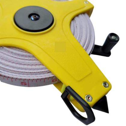 Imagem de Trena Fita Métrica 50 M de Fibra de Vidro e Ponta Cônica Bomvik