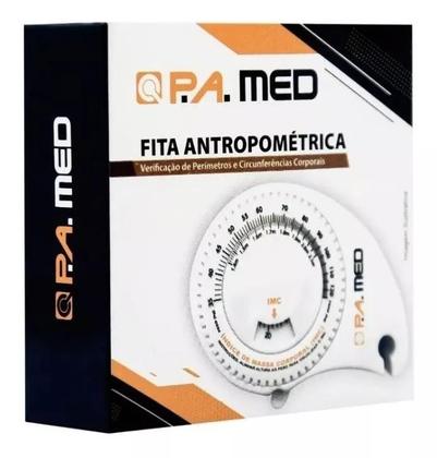 Imagem de Trena Fita Métrica Corporal Com Índice Imc Disco Retrátil