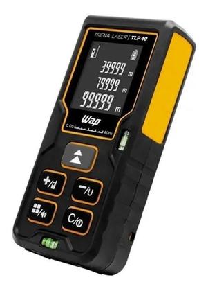 Imagem de Trena Laser Digital 40 Metros A Pilha Aaa Tela Lcd Tlp40 Wap