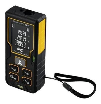 Imagem de Trena Laser Digital 40 Metros A Pilha Aaa Tela Lcd Tlp40 Wap