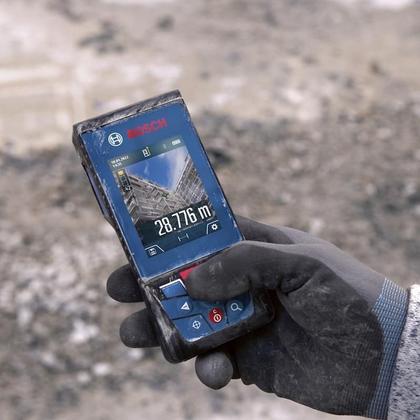 Imagem de Trena Laser Glm 100-25 C Alcance 100M Com Bluetooth - Bosch