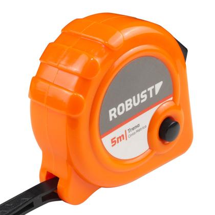 Imagem de Trena Longa Profissional de Medição Com Trava Comprimento de 5 Metros x 20 mm Linha Robust Modelo S94551005 - Gedore