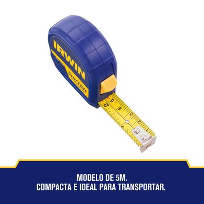 Imagem de Trena Manual Com Trava 5mtx19mm Standard Iw13947 Irwin