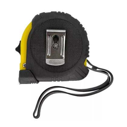 Imagem de Trena pedreiro emborrachada 5m 25mm c/auto trava obra ferramentas Preto Manual