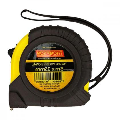 Imagem de Trena Thompson Emborrachada Com Trava E Ima 5Mx25Mm