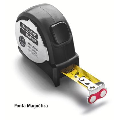 Imagem de Trena Tramontina Master 5m Magnética