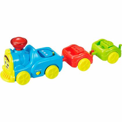 Imagem de Trenzinho Didático - Sons e Luzes - Trem Bilíngue - Zoop Toys