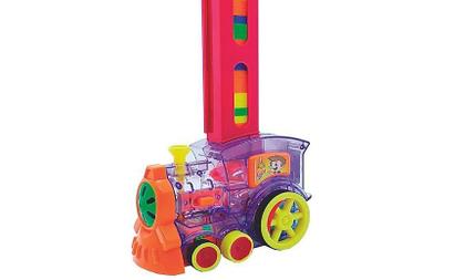 Imagem de Trenzinho domino 80 peças para Empilhar Brinquedo Fenix