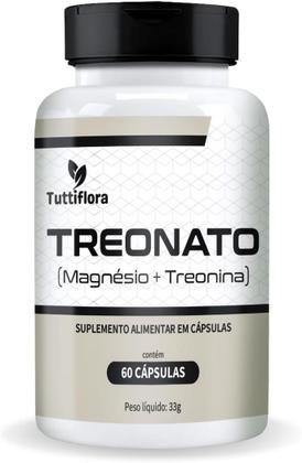 Imagem de Treonato (Magnésio + Treonina) 500mg 60 Cápsulas TuttiFlora