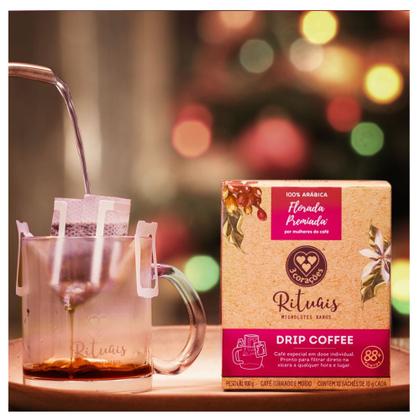 Imagem de Três Corações Drip Coffee FLORADA 10 Sachês 100g