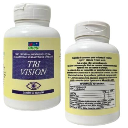 Imagem de TRI VISION ANEW 60 CAPS  Suplemento Alimentar com Vitaminas e Antioxidantes