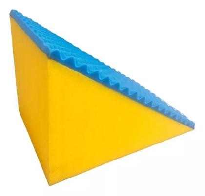 Imagem de Triangular Conforto Travesseiro Encosto Anatômico 45x30 Espuma Repouso .