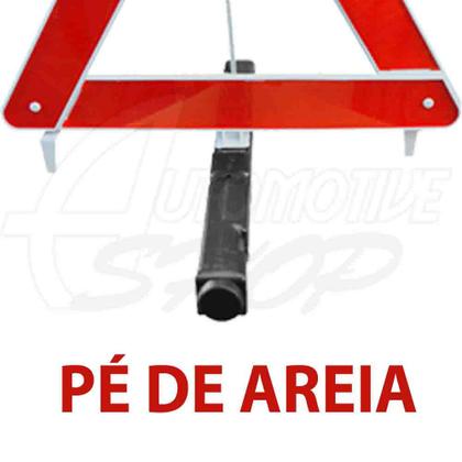 Imagem de Triangulo Emergencia Sinalização Pesado Pé de Areia Orig.