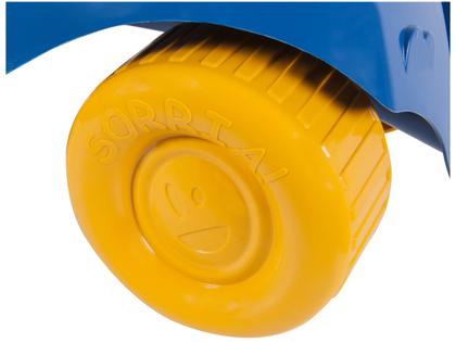 Imagem de Triciclo Andador Totokinha Bolinha Azul - Cardoso