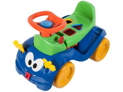 Imagem de Triciclo Andador Totokinha Bolinha Azul - Cardoso