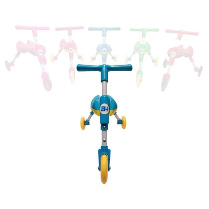 Imagem de Triciclo Bimba Infantil Motoca Bicicleta Sem Pedal Dobrável