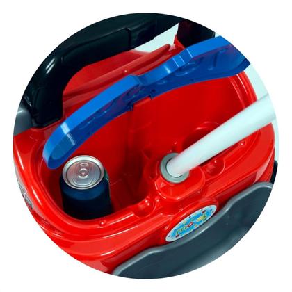 Imagem de Triciclo De Passeio Baby City Spider Com Pedal Buzina Haste Direcionável