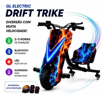 Imagem de Triciclo Eletrico Drift Firewater Extreme 36v Zippy Toys