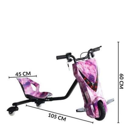 Imagem de Triciclo Eletrico Drift Infantil Com Bateria Duravel