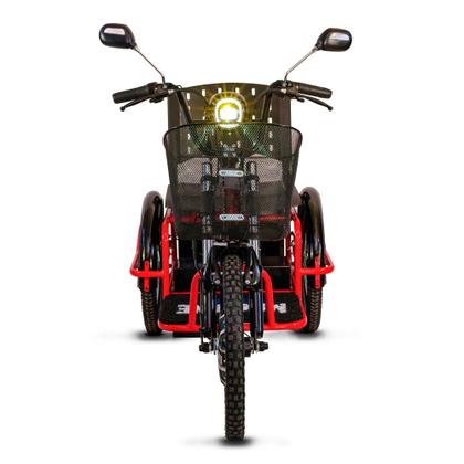 Imagem de Triciclo Elétrico Machine Force 800W com Ré, Farol, Alarme e Cestinho