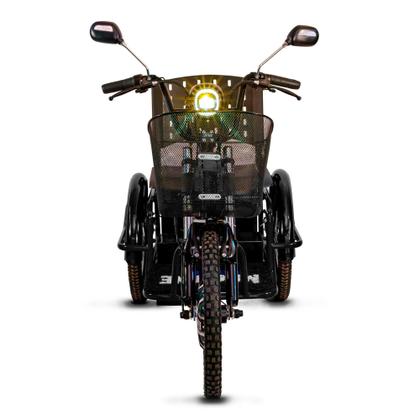 Imagem de Triciclo Elétrico Machine Force 800W com Ré, Farol, Alarme e Cestinho