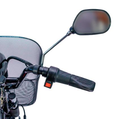 Imagem de Triciclo Elétrico Machine Force 800W com Ré, Farol, Alarme e Cestinho