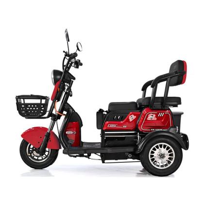 Imagem de Triciclo Elétrico - MAX Smart PAM 800w - Vermelho - Plug and Move